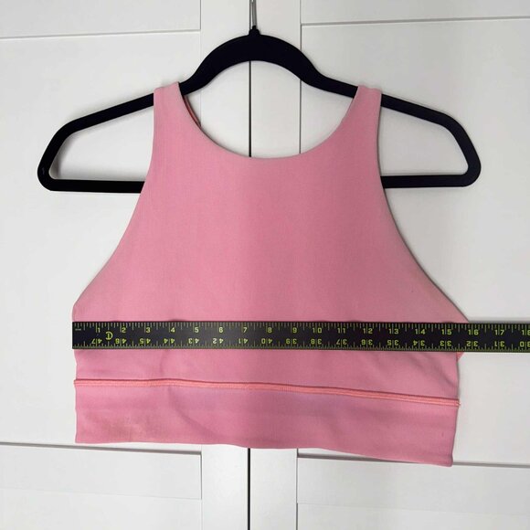 Lululemon Women Sports bra Active Gym Pink LARGE - Picture 3 of 6